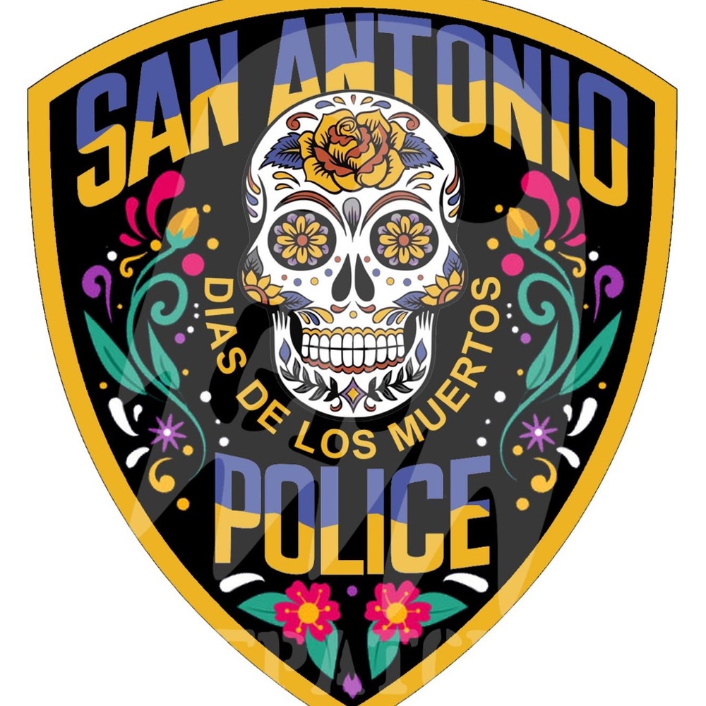 San Antonio Police Dia de los Muertos Patch